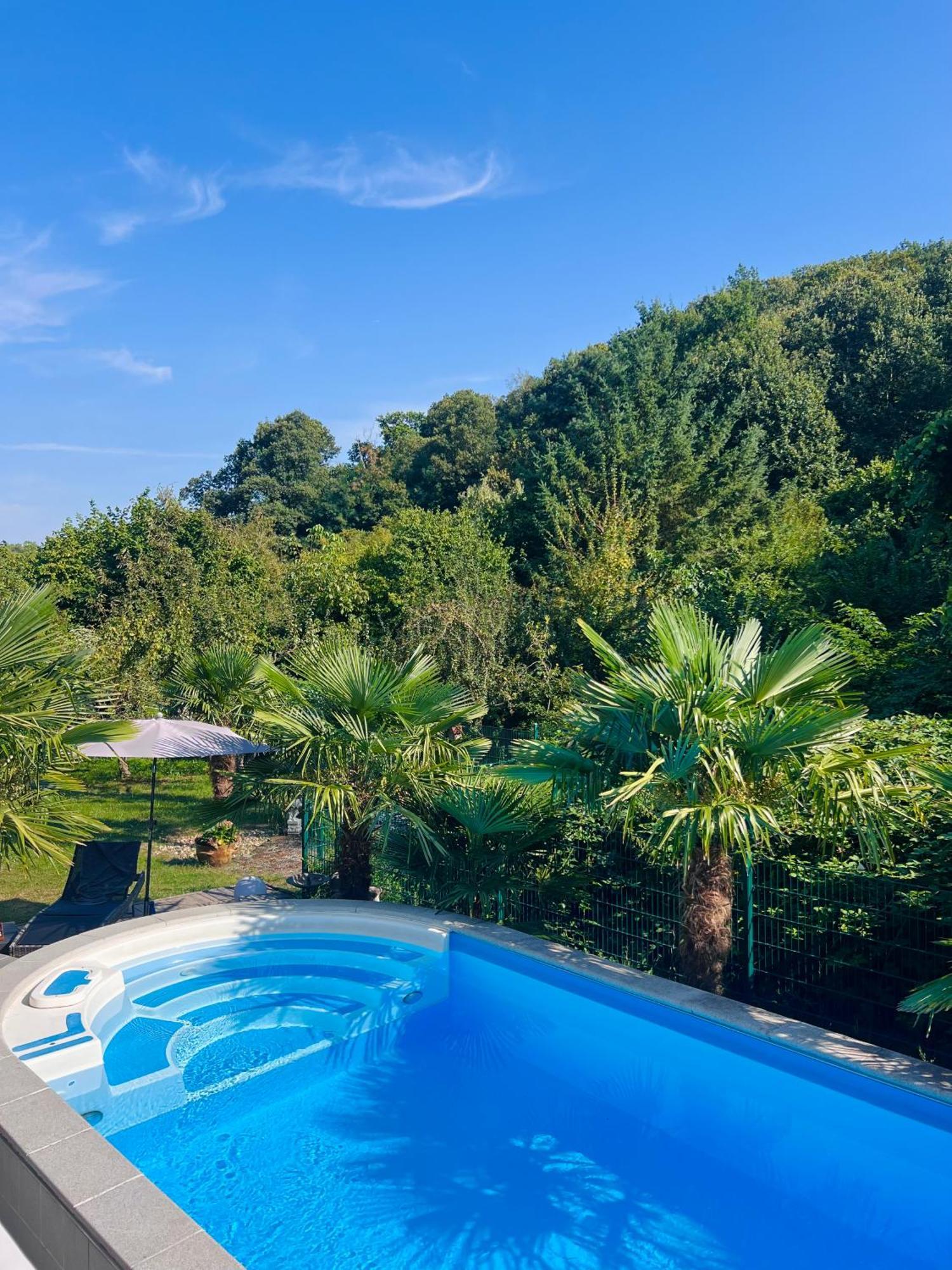 Privates Ferienhaus Mit Pool & Whirlpool Zentral In באד דירקהיים מראה חיצוני תמונה